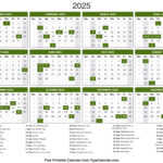 2025 Calendar   Printable Calendar 2025 With Holidays |  Calendar 2025