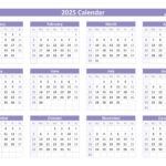 2025 Calendar With Week Numbers | Calendar Printable 2025