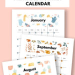 2025 Monthly Calendar Printable — Gathering Beauty |  Calendar 2025