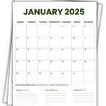 2025 Printable Calendars (56 Free Pdf Printables) |  Calendar 2025