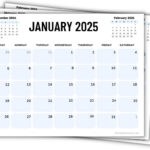 2025 Printable Calendars (56 Free Pdf Printables) |  Calendar 2025