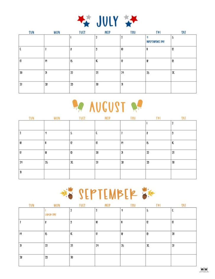 2025 3 Month Calendar Printable | Calendar 2025