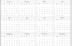 2025 Year Calendar | Yearly Printable |  Calendar 2025