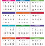 2025 Year Calendars   70 Best Printables   World Of Printables | 2025 Annual Calendar Printable