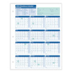 2025 Yearly Employee Attendance Calendar | Yearly Calendar | Hrdirect | 2025 Employee Attendance Calendar