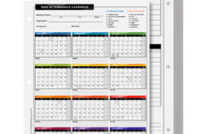 Attendance Calendar Year Of 2025 – Bulk And Wholesale – Fine Cardstock |  Calendar 2025