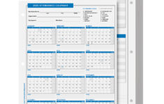 Attendance Calendar Year Of 2025 – Bulk And Wholesale – Fine Cardstock | Employee Attendance Calendar 2025 Template Free