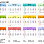 Calendar 2025 (Uk)   Free Printable Microsoft Word Templates | Printable Editable Calendar 2025