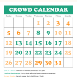 Disney World Crowd Calendar 2025: The Best & Worst Times To Visit | WDW Attendance Calendar 2025