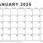 Editable Printable Calendars 2025   Typeable Pdf   Calendarkart |  Calendar 2025