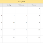 Free Evernote 2025 Calendar Template  Jon Tromans |  Calendar 2025