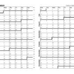 Free Printable Calendars And Planners 2025, 2026 And 2027 |  Calendar 2025