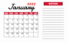 Free Printable January 2025 Calendar Template – Edit Online | January 2025 Calendar Printable Edit