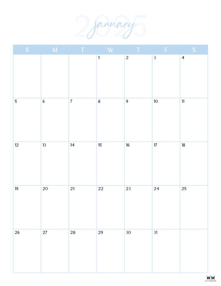 Printable January 2025 Planner | Calendar 2025