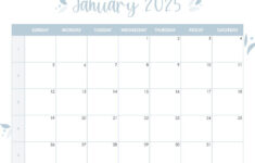 January 2025 Calendars – 107 Free Printables | Printabulls | January 2025 Calendar Printable