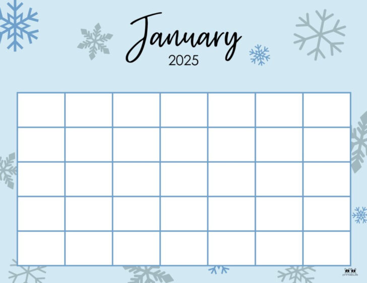 January 2025 Free Printable Calendar | Calendar 2025