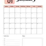 January 2025 Calendars   Free Printable & Fillable | January 2025 Calendar Printable Pink