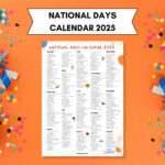 National Feiertage Kalender Printable 2025 Feiertage Kalender |  Calendar 2025