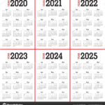 Perky Calendar 2020 To 2025 – Printable Blank Calendar Template |  Calendar 2025