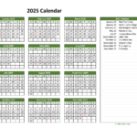 Printable 2025 Calendar With Federal Holidays | Wikidates | 2025 Calendar With Federal Holidays Printable