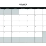 Printable January 2025 Calendars | Free Pdf Downloads | January 2025 Monthly Calendar Printable