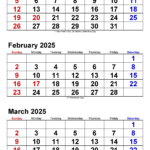 Quarterly Calendars 2025   Free Printable Word Templates | Free Printable Quarterly Calendar 2025