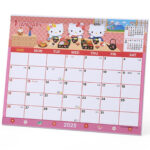 Sanrio Hello Kitty 2025 Desktop Sheet Calendar Kawaii Official |  Calendar 2025