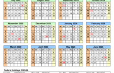 Split Year Calendars 2025/2026 (July To June) – Pdf Templates | 2025 and 2026 Calendar with Holidays Printable Free