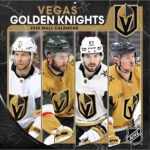 Vegas Golden Knights 2025 Team Nhl Wall Calendar | Taass Fan Shop | Vegas Golden Knights Printable Schedule Calendar 2025