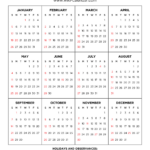 Year 2025 Calendar Printable With Holidays   Wiki Calendar | 2025 Calendar Printable Wiki