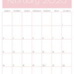 February 2025 Calendar – 20 Cute & Free Printables | Saturdaygift |  Calendar 2024