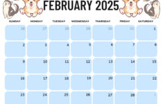 February 2025 Calendar (52 Free Pdf Printables) |  Calendar 2024