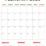 February 2025 Calendar (52 Free Pdf Printables) | February 2025 Whiteboard Calendar Ideas