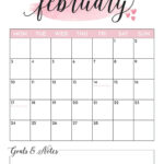 February 2025 Calendars   107 Free Printables | Printabulls | Cute February 2025 Calendar Printable