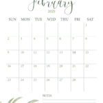 February 2025 Calendars   107 Free Printables | Printabulls | February 2025 Calendar Seasons