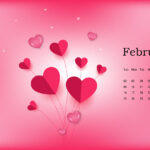 February 2025 Desktop Wallpaper Calendar   Calendarlabs |  Calendar 2024