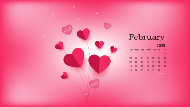 February Calendar 2025 Wallpaper | Calendar 2024