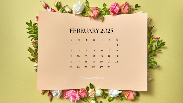 February 2025 Calendar Desktop Wallpaper | Calendar 2024