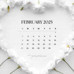 February 2025 Desktop Wallpaper Calendars | Entheosweb | February 2025 Calendar Desktop Wallpaper