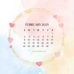 February 2025 Desktop Wallpaper Calendars | Entheosweb | February 2025 Calendar Wallpaper