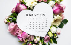 February 2025 Desktop Wallpaper Calendars | Entheosweb | February 2025 Calendar Wallpaper Desktop