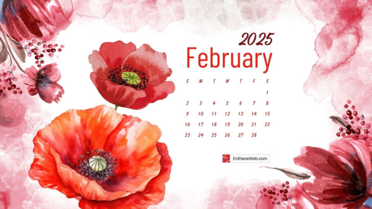 February Calendar Wallpaper 2025 | Calendar 2024