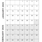 Free Printable January February Calendar 2025   Calendarkart |  Calendar 2024