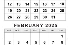 Free Printable January February Calendar 2025 – Calendarkart | Jan Feb 2025 Calendar Printable