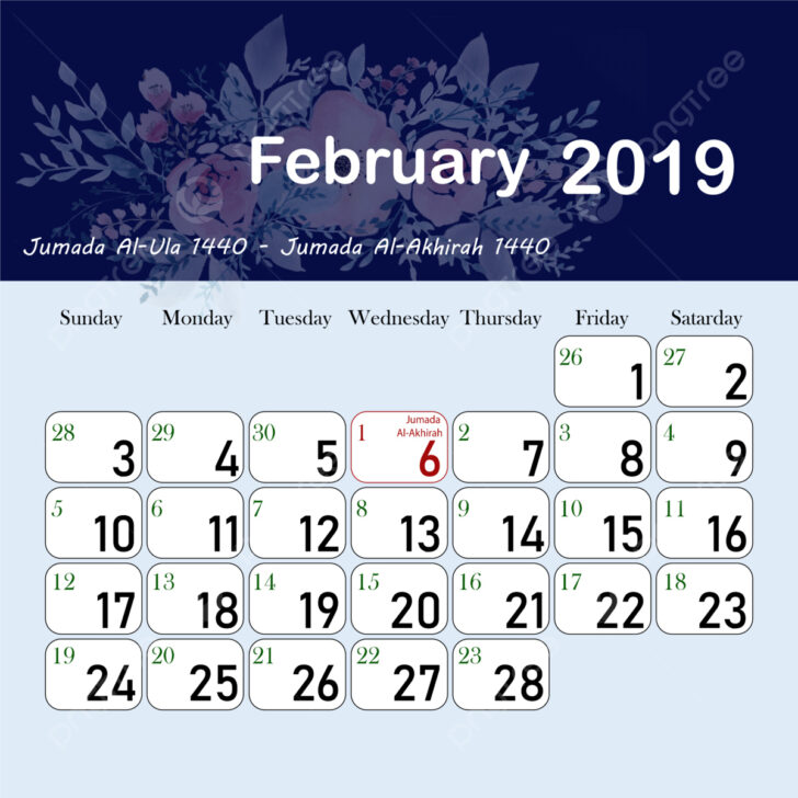 February 2025 Islamic Calendar | Calendar 2024