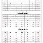 January To March 2025 Calendar | Three Months Calendar | Calendar February March 2025