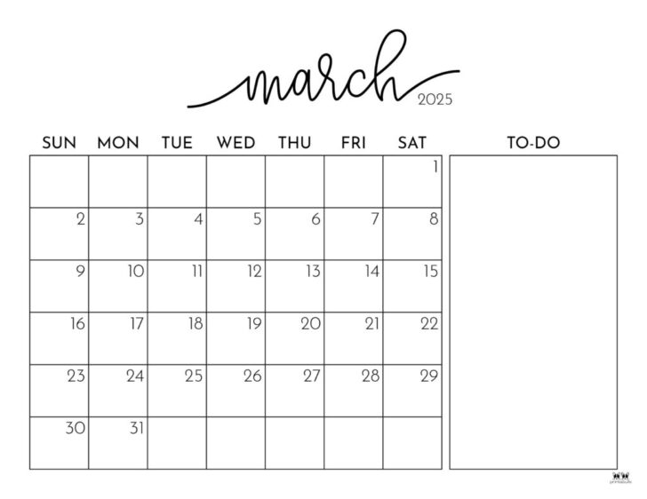 February and March 2025 Calendar Printable | Calendar 2024