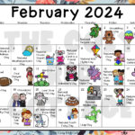 The Cozy Red Cottage: Free February Holiday Calendar | Calendar February Holidays