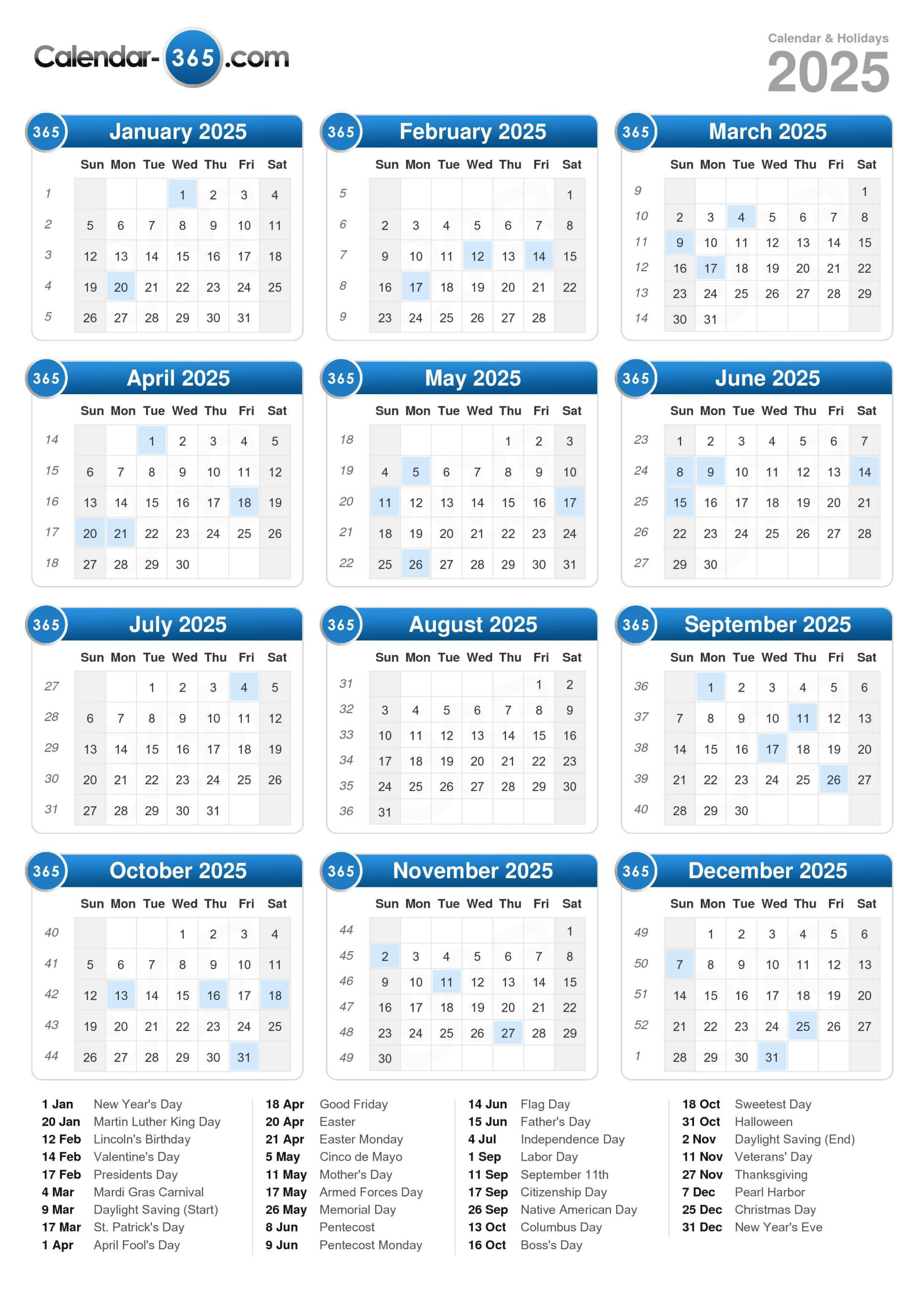 2025 Calendar | Show Me March Calendar 2025