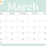 Free And Customizable March Templates | March Whiteboard Calendar Ideas 2025